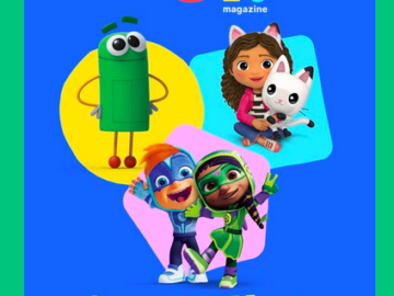 Free Netflix Jr. Pre-School Print Magazine!