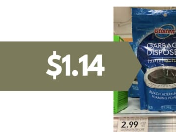 $1.14 Glisten Disposal Cleaner | Publix Deal