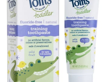 3-Pack Tom’s of Maine Fluoride-Free Children’s Toothpaste, Mild Fruit as low as $6.28 Shipped Free (Reg. $13) – FAB Ratings! $2.09/tube