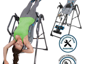 Today Only! Teeter FitSpine X3 Inversion Table $284.99 Shipped Free (Reg. $469) – FAB Ratings! 1,400+ 4.7/5 Stars!