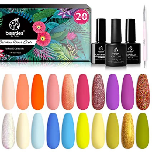 Beetles 23-Piece Gel Nail Polish Kit as low as $24.69 Shipped Free (Reg. $28.99) – 20K+ FAB Ratings! | $1.07 each