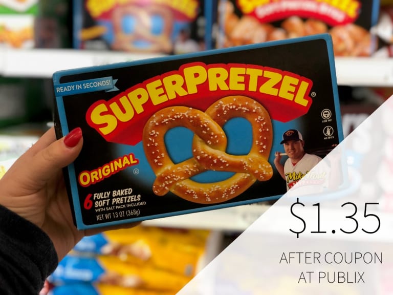 SuperPretzel Soft Pretzels As Low As $1.50 At Publix