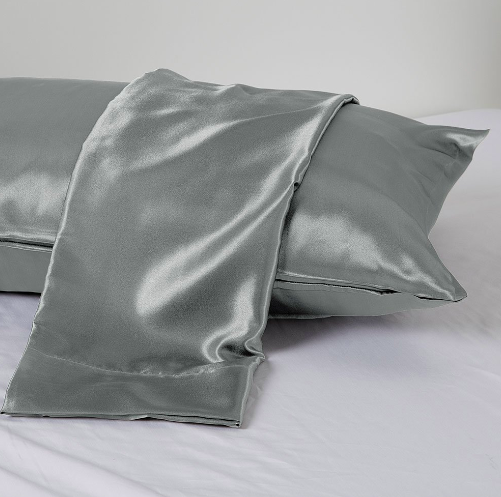 2-Piece Satin Pillowcase Sets only $8.29 + shipping!