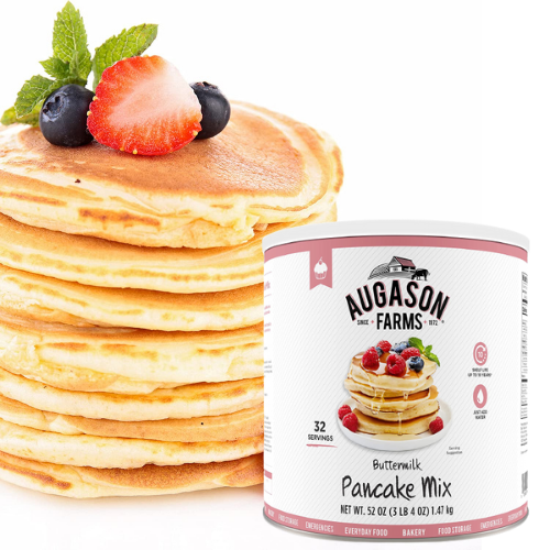 Augason Farms Buttermilk Pancake Mix Makes Almost 100 Pancakes $7.30 (Reg. $20.99) – Just add water – 10 Year Shelf Life!