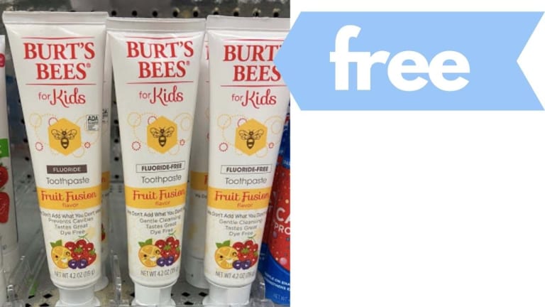 FREE Burt’s Bees Toothpaste for Kids