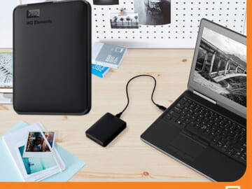 2TB Elements Portable External Hard Drive HDD $60 Shipped Free (Reg. $130) – FAB Ratings!