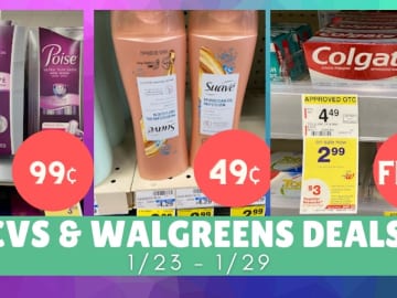 Video: Top CVS & Walgreens Deals 1/23-1/29