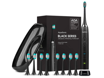 AquaSonic Black Series Ultra Whitening Toothbrush