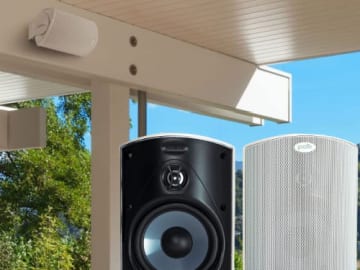 Today Only! Polk Audio Atrium 4 Outdoor Speakers with Powerful Bass $129.35 Shipped Free (Reg. $199) – FAB Ratings! 4,600+ 4.6/5 stars! + More Polk Atrium Speakers