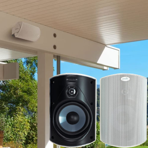 Today Only! Polk Audio Atrium 4 Outdoor Speakers with Powerful Bass $129.35 Shipped Free (Reg. $199) – FAB Ratings! 4,600+ 4.6/5 stars! + More Polk Atrium Speakers