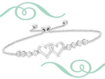 Zales | Double Hearts Bracelet Only $24.99!