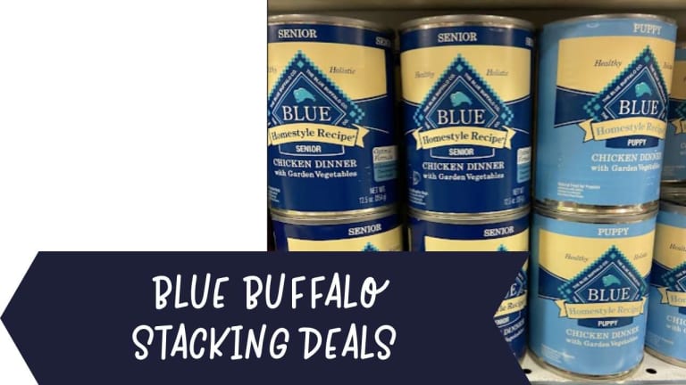 Blue Buffalo Stacking Deals | Wet Dog & Cat Food as Low as 14¢