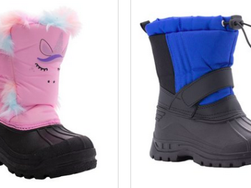 Kid’s Snow Boots as low as $6.99!