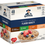 Quaker Instant Oatmeal, 4 Flavor Variety Pack (48 count) only $8.33 shipped!