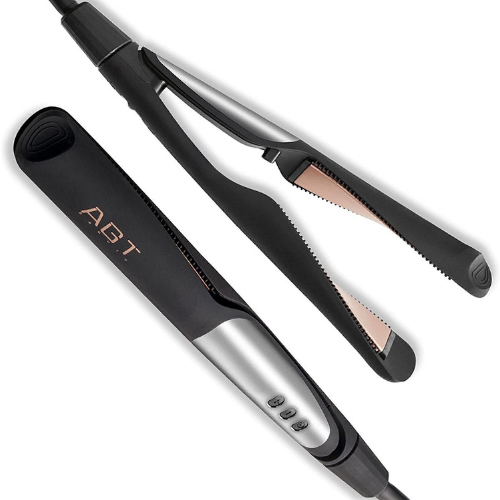 2-in-1 Flat Iron & Curling Iron $13.99 After Code (Reg. $35) + Free Shipping | Adjustable Temp for All Hair Types