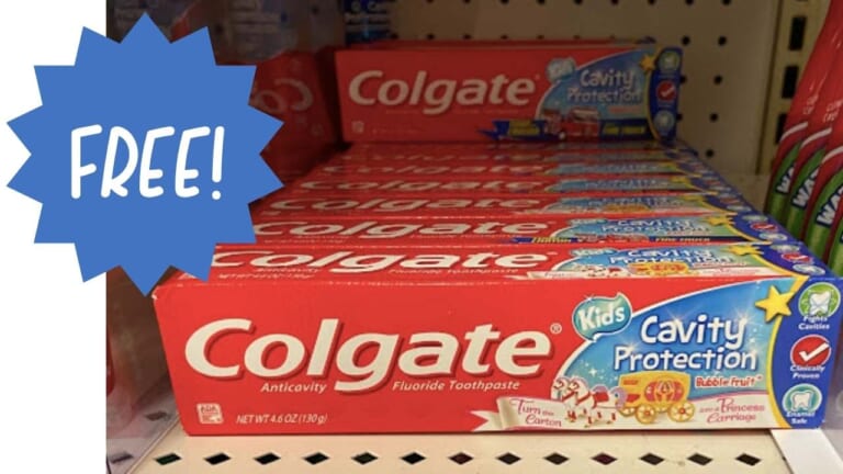 FREE Colgate Kids’ Toothpaste | Kroger Mega Deal