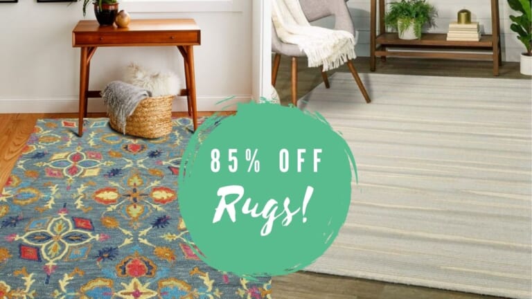 85% Off Budget-Friendly Rugs For Home