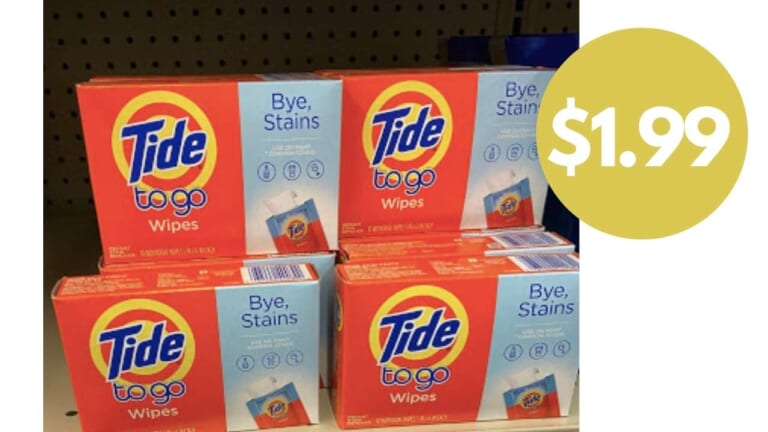 $1.99 Tide To-Go Wipes | Kroger Mega Deal