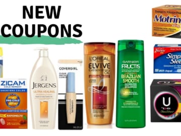 New Coupons: Tylenol, Garnier, CoverGirl & More