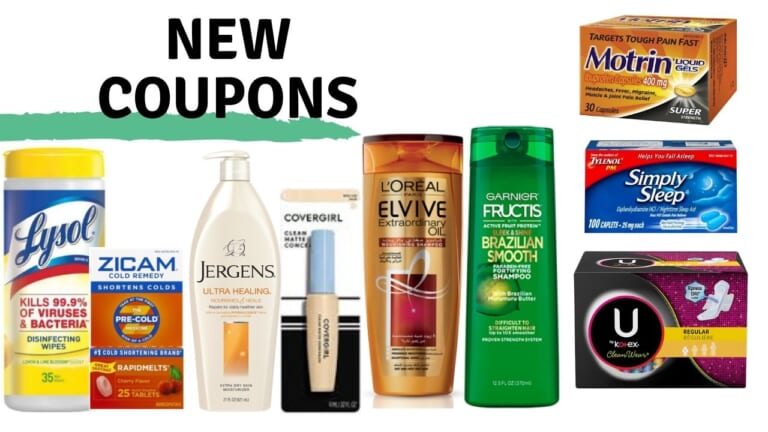 New Coupons: Tylenol, Garnier, CoverGirl & More