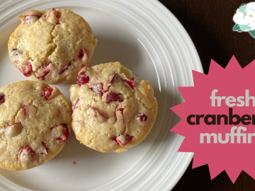 Cranberry Muffins Recipe