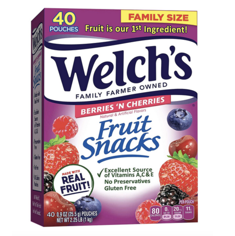 Welch’s Fruit Snacks, 40 count only $8.07 shipped!