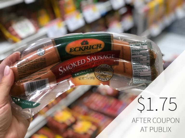 Eckrich Smoked Sausage Just $1.83 At Publix