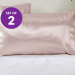 Set of 2 Satin Pillowcases for just $9.99 + shipping!