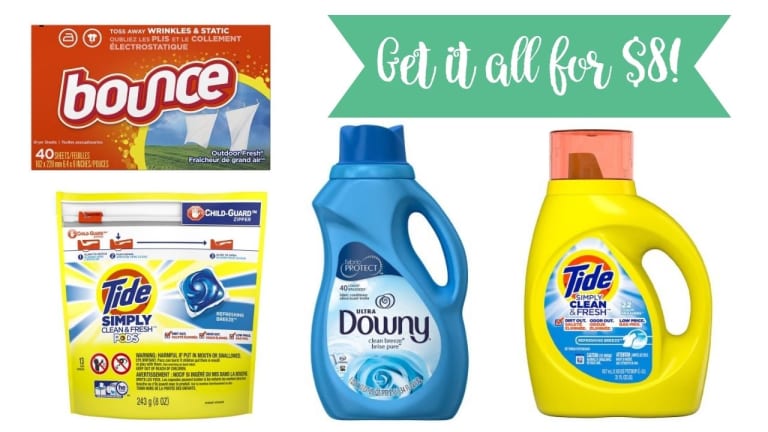 Walgreens | Get 4 Laundry Products $8