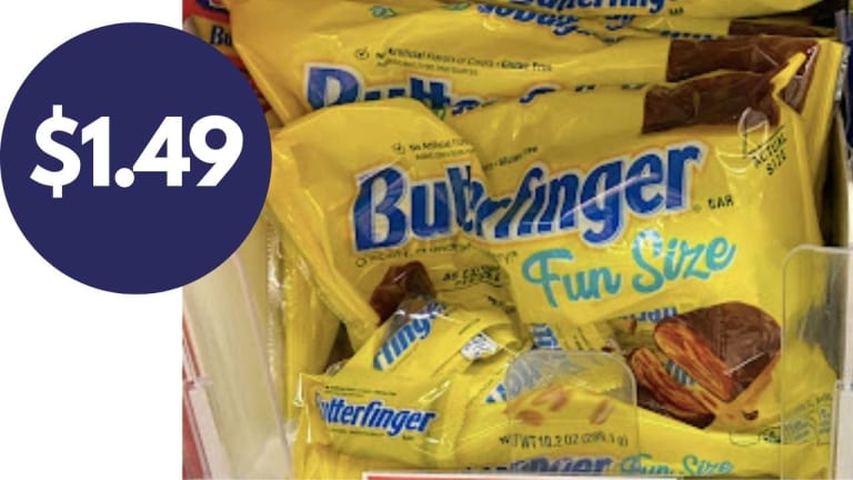 Butterfinger or Baby Ruth Fun Size Candy for $1.49