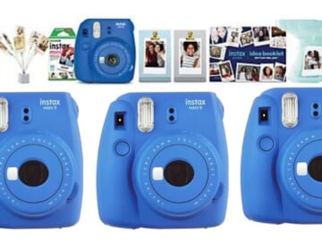 Fujifilm Instax Mini 9 Instant Print Camera Bundle for $44.96