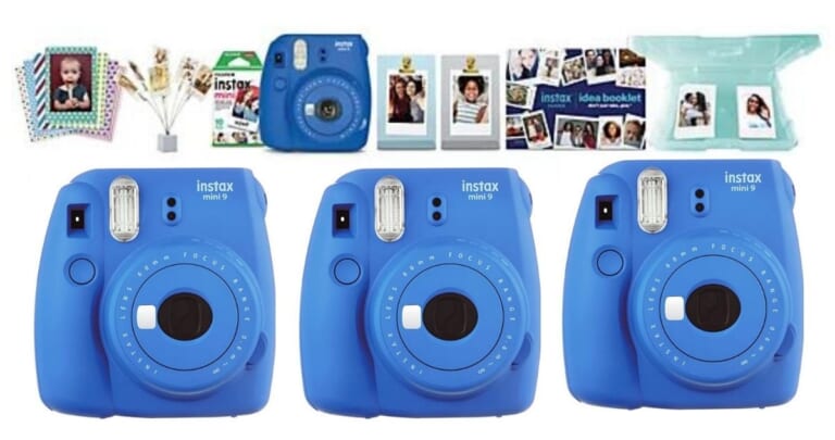 Fujifilm Instax Mini 9 Instant Print Camera Bundle for $44.96