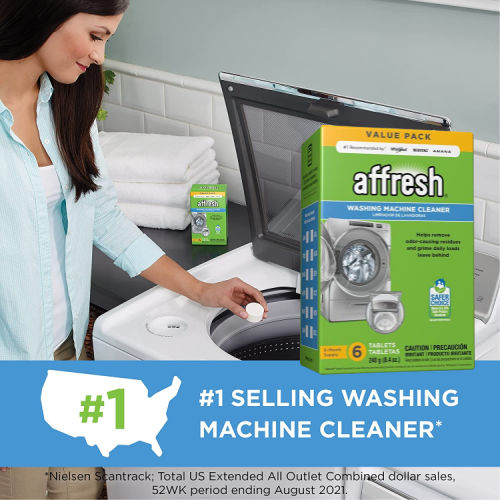 9 Tablets Affresh Washing Machine Cleaner as low as $7.15 Shipped Free (Reg. $12) – $0.91 each! Cleans Front Load and Top Load Washers, Including HE