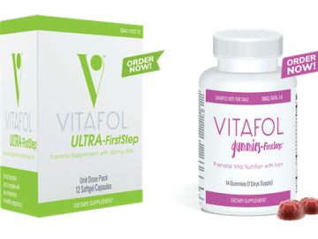 FREE Samples of Vitafol Ultra Prenatal Vitamins