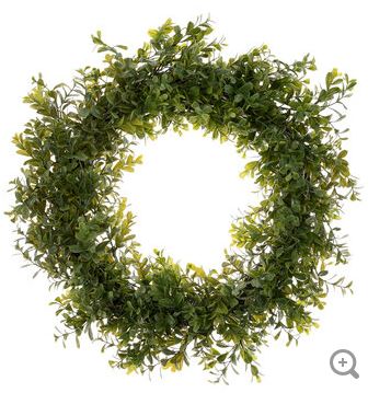 boxwood wreath