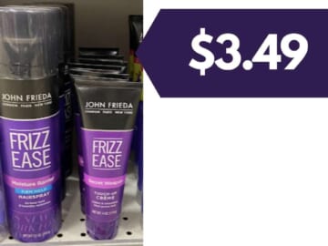 New $2 off John Frieda Coupon | $3.49 Haircare at Kroger