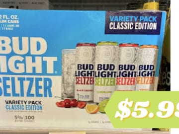 $5.99 Bud Light Seltzer 12-Packs