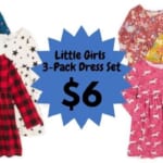 little girls dress 3-pack