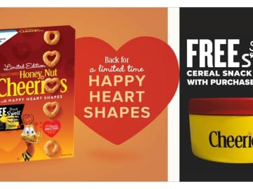 Free Snack Bowl With 3 Cheerios Products