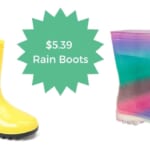 Rain Boots For Kids As Low As $5.39!