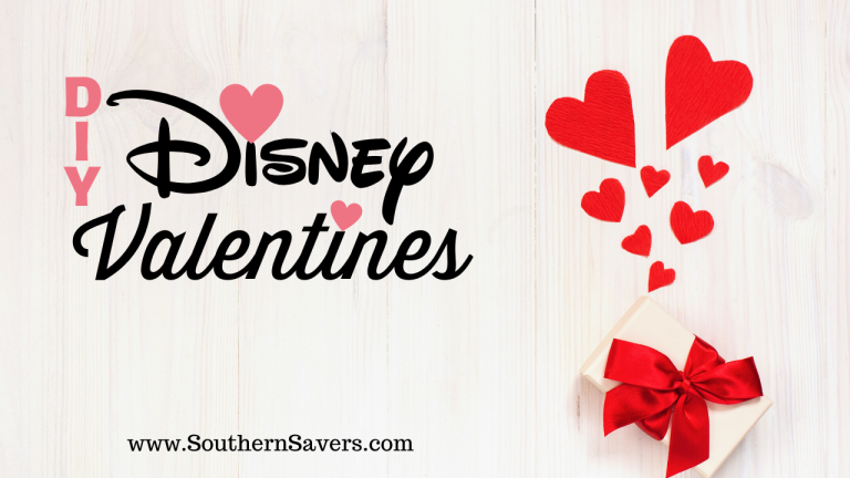 DIY Disney Valentines for Class Valentine Exchanges