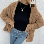 Women’s Fuzzy Jackets for $14.79 + shipping!