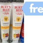 FREE Burt’s Bees Toothpaste for Kids | Publix Deal Ends Tomorrow