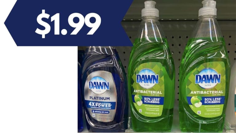 $1.99 Dawn Dish Soap | Kroger Mega Deal Ends Tomorrow