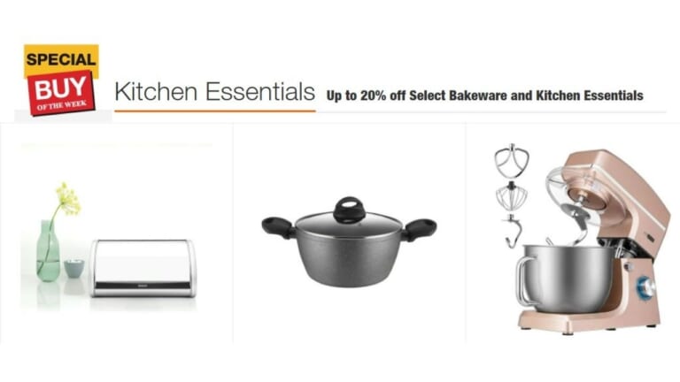 Home Depot | 20% Off Kitchen & Bakeware