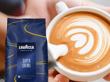 Lavazza Super Crema Whole Bean Coffee Blend 2.2 Pound as low as $15.63 Shipped Free (Reg. $22.99) – FAB Ratings!