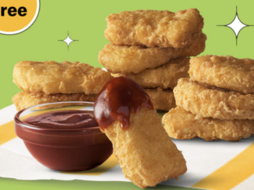 Free 10-Piece Chicken McNuggets at McDonald’s!