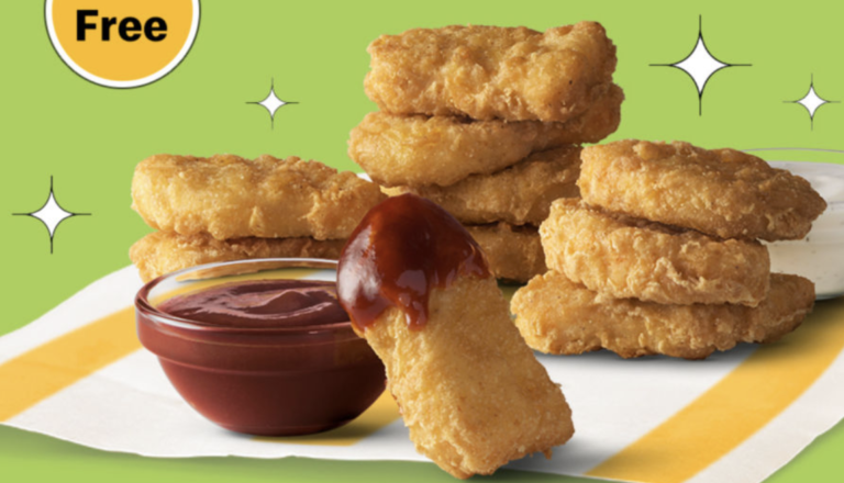 Free 10-Piece Chicken McNuggets at McDonald’s!