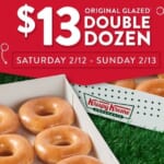 Krispy Kreme | Double Dozen Glazed Donuts for $13