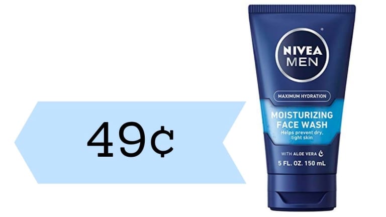 Nivea Stacking Deal | Save 90% on Men’s Moisturizing Face Wash